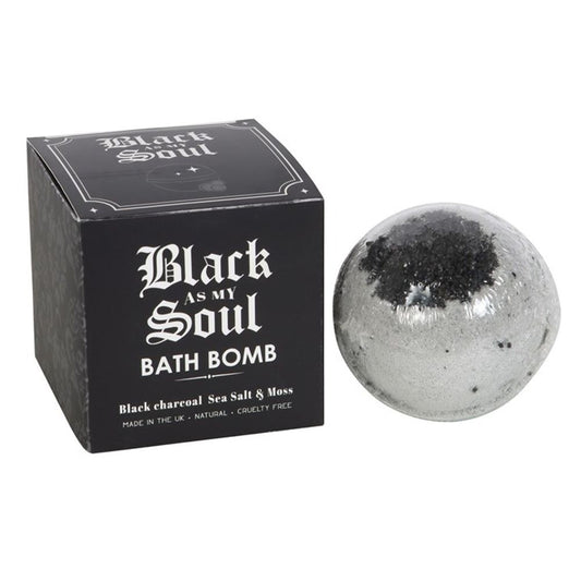 Dark Depths Black Charcoal Bath Bomb